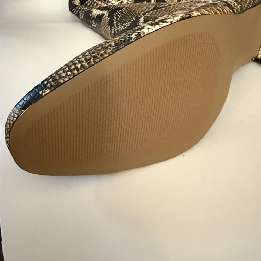 Eloquii Chic Snakeskin Print Boots Knee High Wide Calf 
Size 12W - Picture 8 of 12